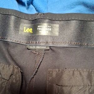Lee Black Flex Motion Trousers